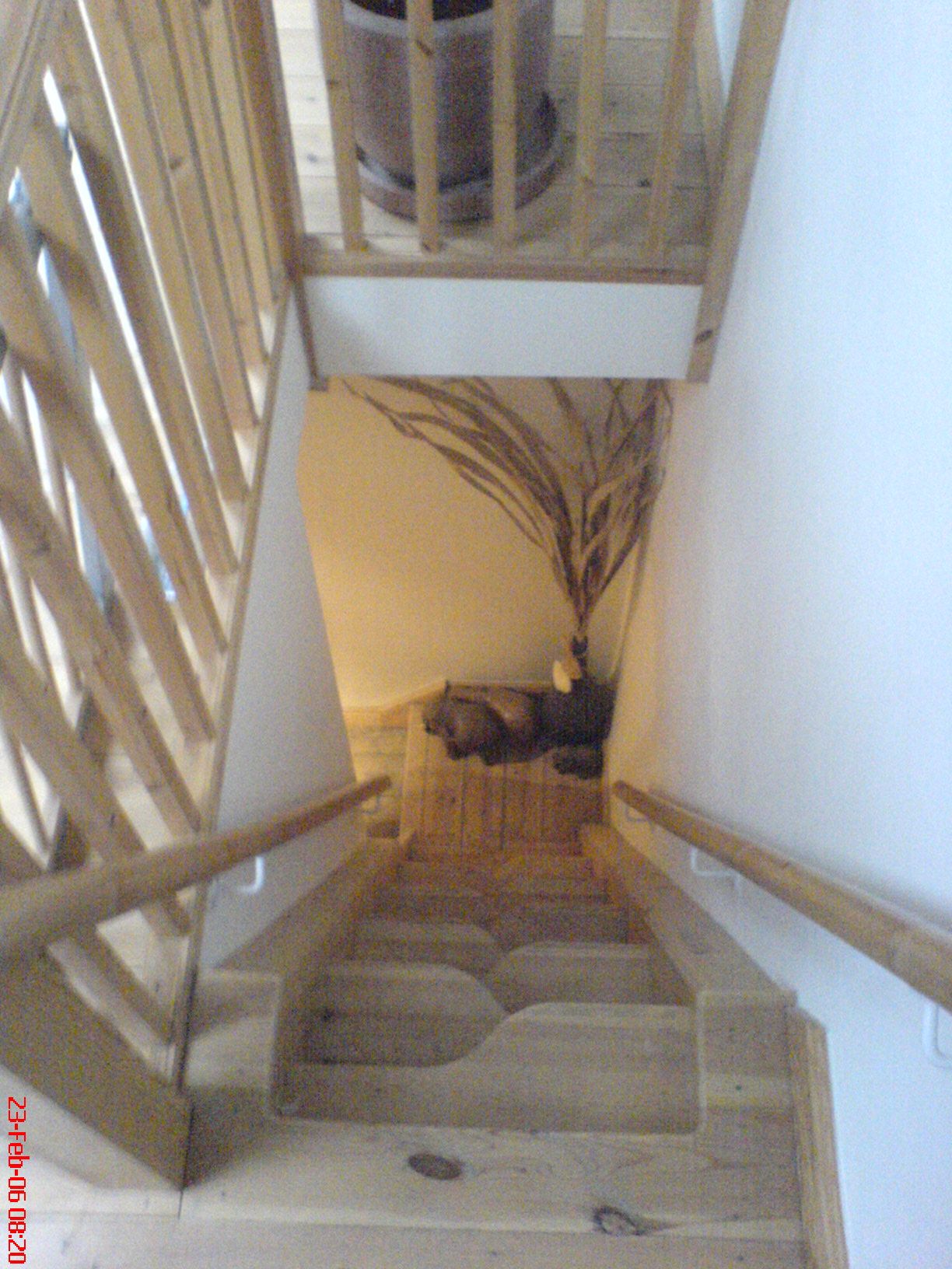 Spacesaving Staircase to Access Loft